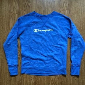Blue champion sweater